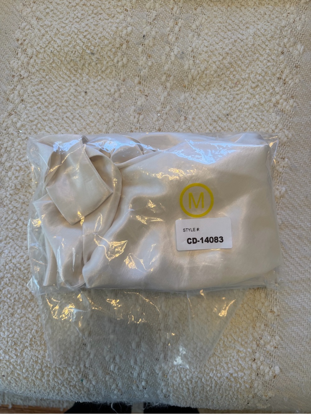 NWT White Cowl Neck Mini Dress - Picture 3 of 4